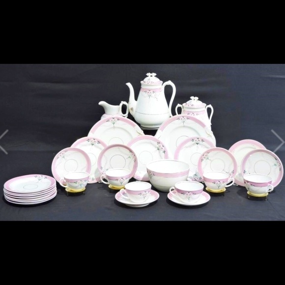❤️🔥SALE❤️🔥 Sampson Bridgewood & Son Tea Service 1885 Porcelain (23 Pcs) - Picture 1 of 7